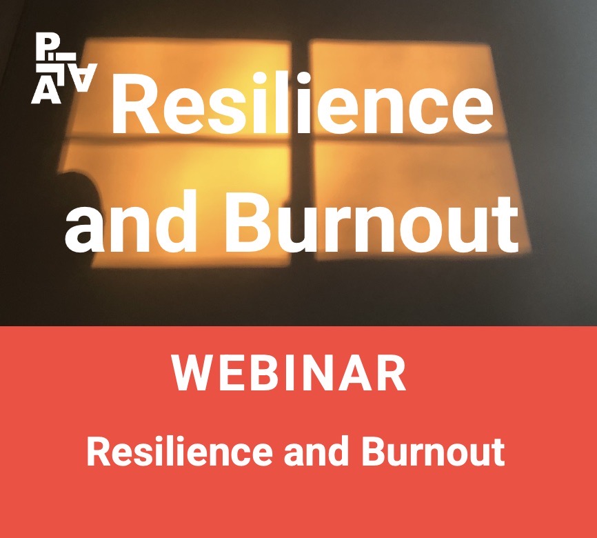 Webinar - Resilience and Burnout